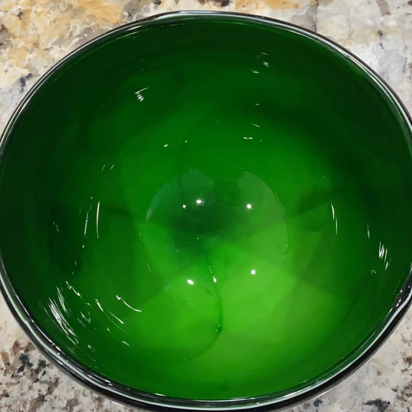 Vintage SDS SEAPOOT GROUP DESIGN Exquisite Green Decorative Art Bowl - Picture 7 of 8